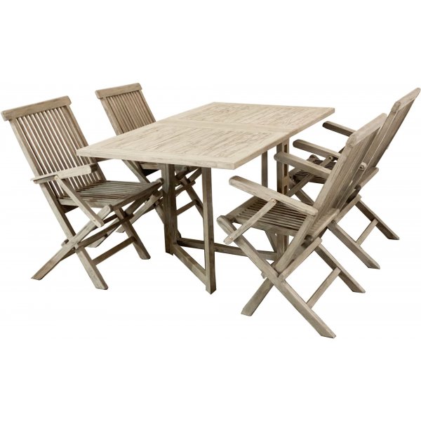 Salt ksinojillinen tuoli - harmaa tiikki