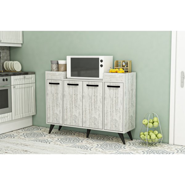 N�ytet��n senkki - harmaa/valkoinen