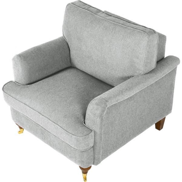 Nojatuoli Howard Watford Deluxe - Harmaa (Kangas) + Huonekalujen tahranpoistoaine Nojatuoli Howard Watford Deluxe - Harmaa (Kangas) + Huonekalujen tahranpoistoaine