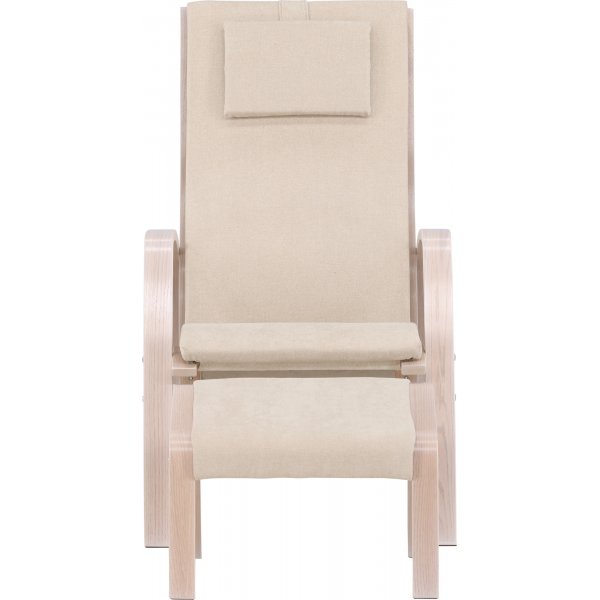 Grötö lepotuoli - Beige/Whitewash Grötö lepotuoli - Beige/Whitewash