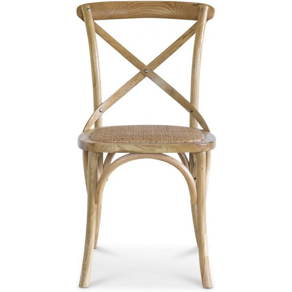 Gaston-tuoli, taivepuinen rottinki-istuimella - Luonto