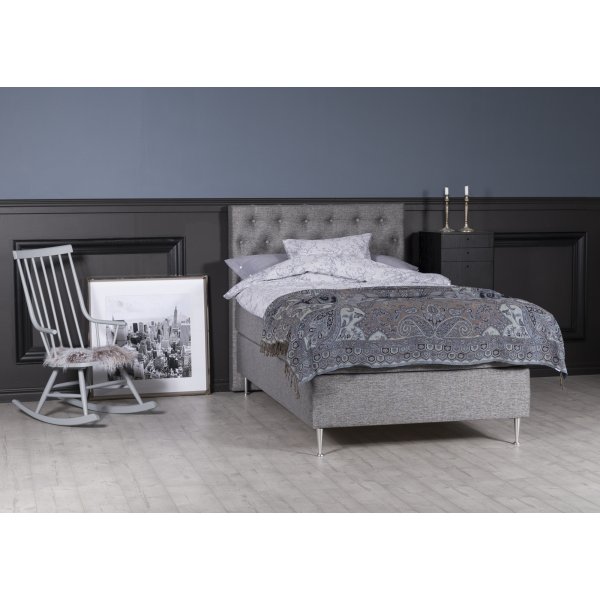 T�ydellinen Dream-s�nkypaketti, sis�lt�� s�ngynp��dyn, 7-vy�hykkeinen kontinental-s�nky 120 cm - Valinnainen v�ri!