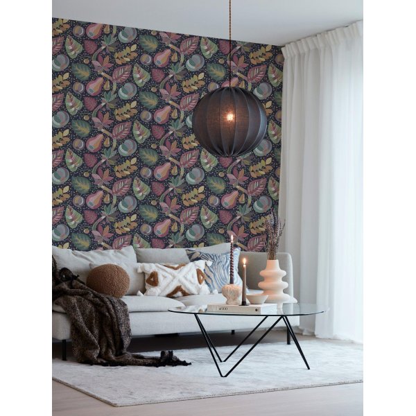 A&E tapetti 180 x 270 cm - Tummansininen A&E tapetti 180 x 270 cm - Tummansininen