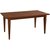 Forsbacka jatkettava ruokapyt 160-200 x 90 cm - Chestnut