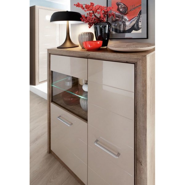 Pontus lasikaappi - tammi Pontus lasikaappi - tammi