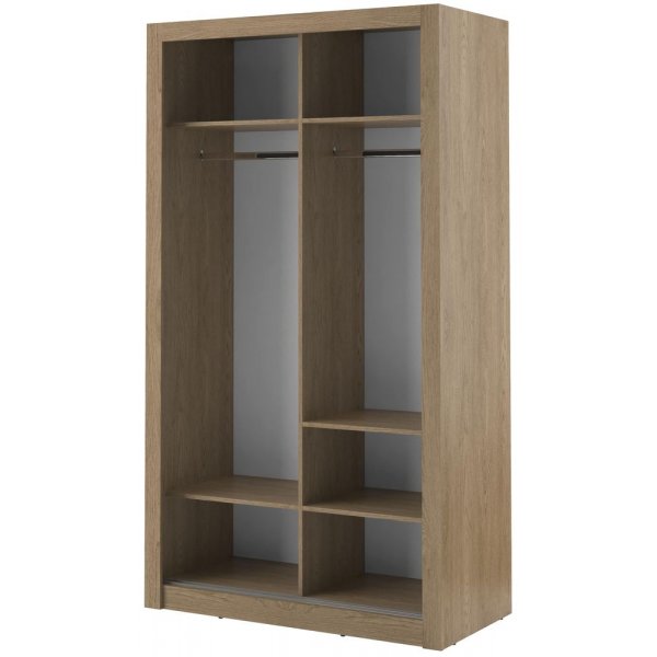 Mervyn-vaatekaappi 120 - Shetlannin tammi Mervyn-vaatekaappi 120 - Shetlannin tammi