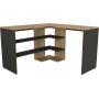 Stylo-kulmapyt 120/120x45 cm - Safiiri/antrasiitti