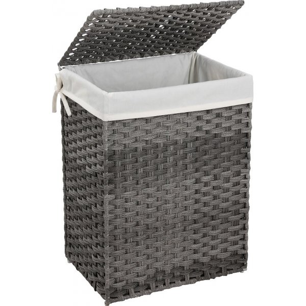 Angelika pyykkikori 90 l - harmaa Angelika pyykkikori 90 l - harmaa