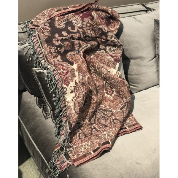 Violaruudukko 140x200 cm - Punainen