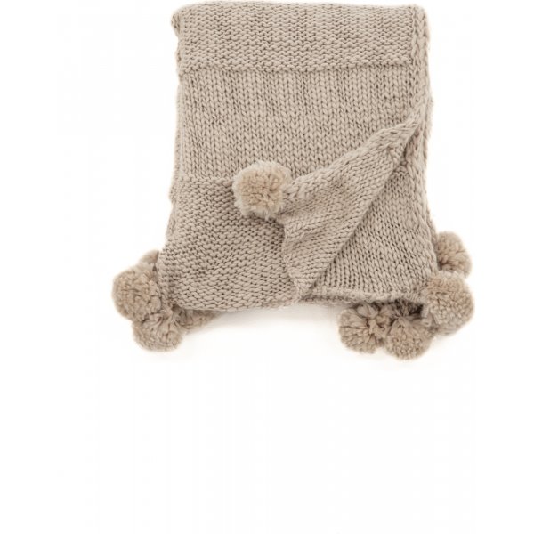 Ohut ruudullinen 130x170 cm - beige