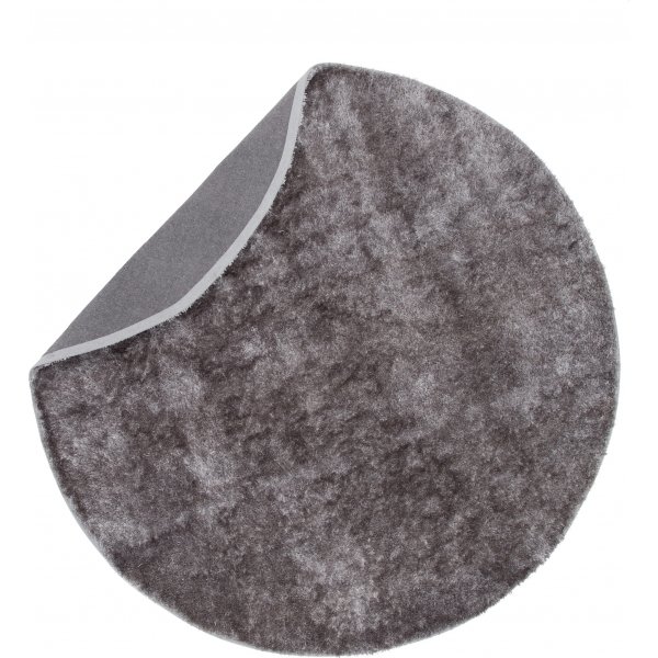 Kiiltv matto - harmaa