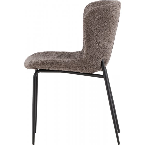 Modesto ruokapydn tuoli - Ruskea boucle