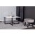 Sohvapöytä Bivo - Musta / Valkoinen Terrazzo