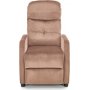 Gunvor lepotuoli beige samettia