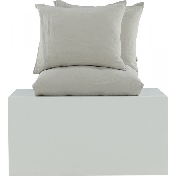 Pihasänkysetti - Vaaleanharmaa Pihasänkysetti - Vaaleanharmaa