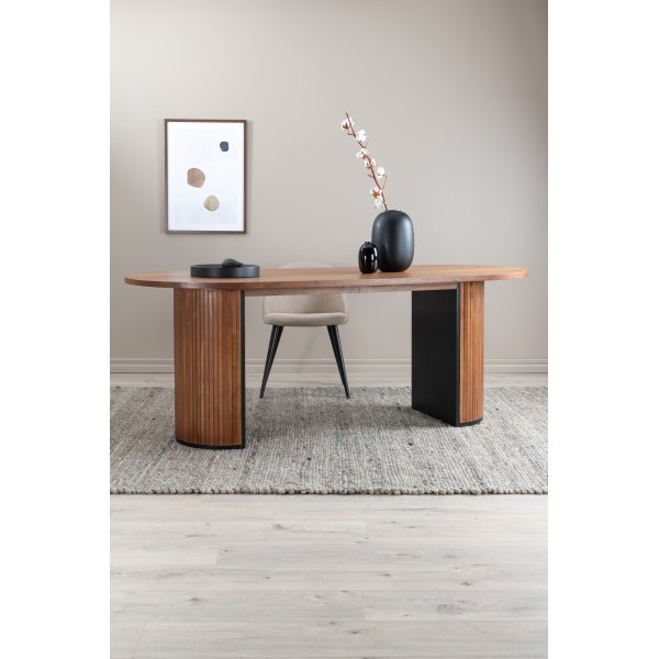 Pontus-villamatto - harmaa/beige Pontus-villamatto - harmaa/beige