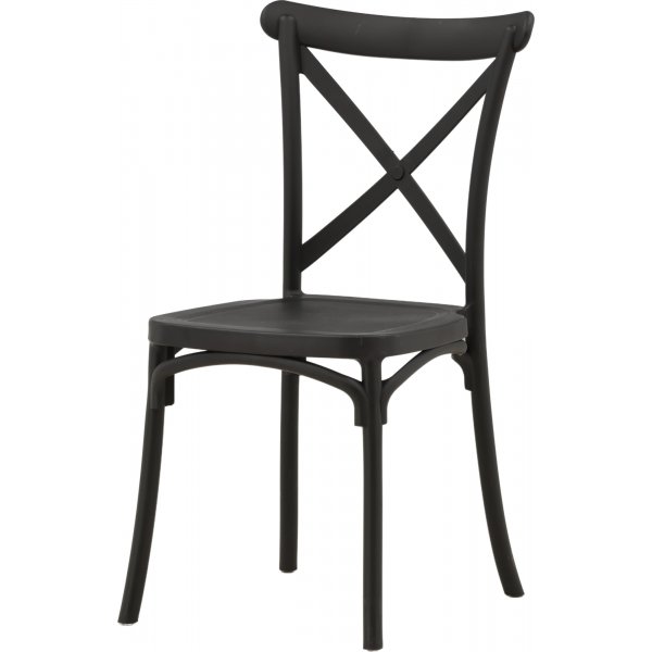 Crosett ruokatuoli - musta