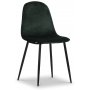 Seat ruokailuryhm, pyre ruokapyt + 4kpl Carisma-samettituolia - Valkoinen / vihre