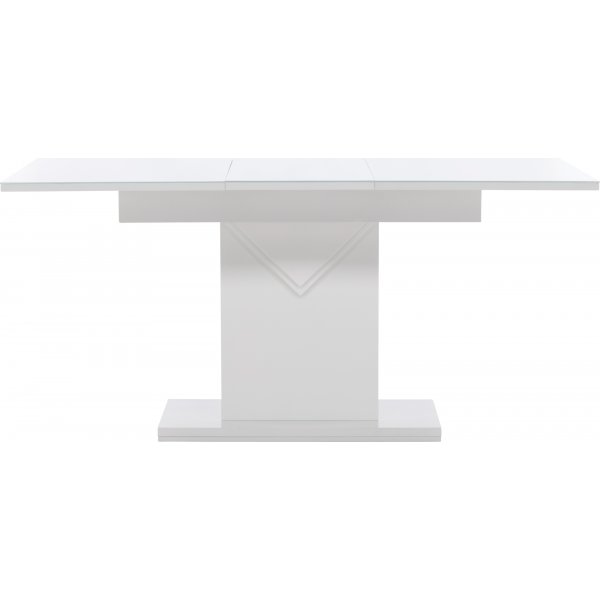 Pluto ruokapöytä 120-160 x 90 cm - Valkoinen Pluto ruokapöytä 120-160 x 90 cm - Valkoinen