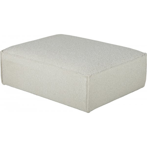 Nees modulaarinen sohva - pouf - Stone White + Huonekalujen tekstiilien puhdistus