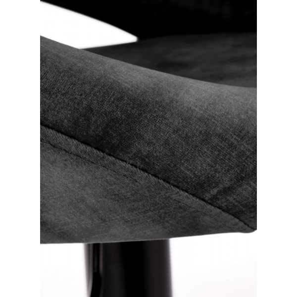 Musta baarijakkara, korkeussäädettävä Musta baarijakkara, korkeussäädettävä