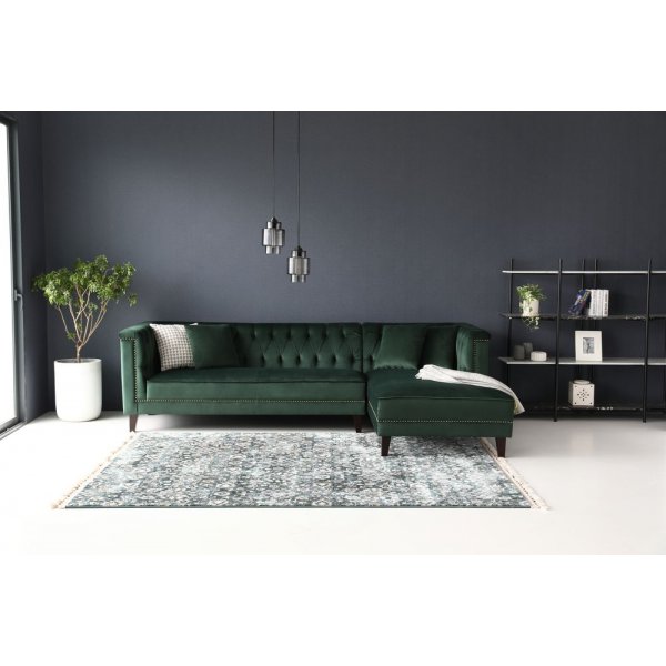 Sohva ja divaani vihreällä samettilla - Bellas Sohva ja divaani vihreällä samettilla - Bellas