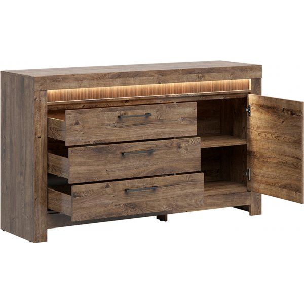 Torin lipasto - Ruskea tammi Torin lipasto - Ruskea tammi