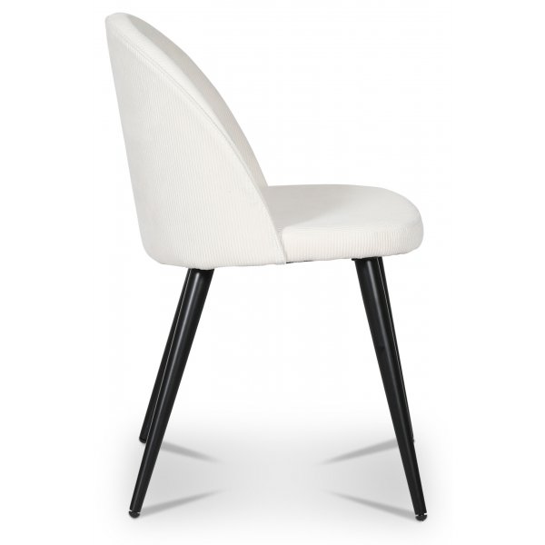 Alice ruokatuoli - beige vakosametti + Tuolin tyyny Alice ruokatuoli - beige vakosametti + Tuolin tyyny