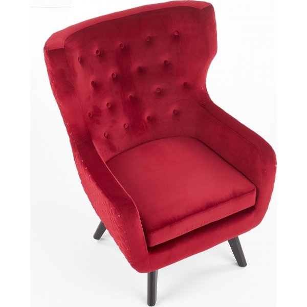 Goodman nojatuoli - Burgundy + Huonekalujen tekstiilien hoito Goodman nojatuoli - Burgundy + Huonekalujen tekstiilien hoito