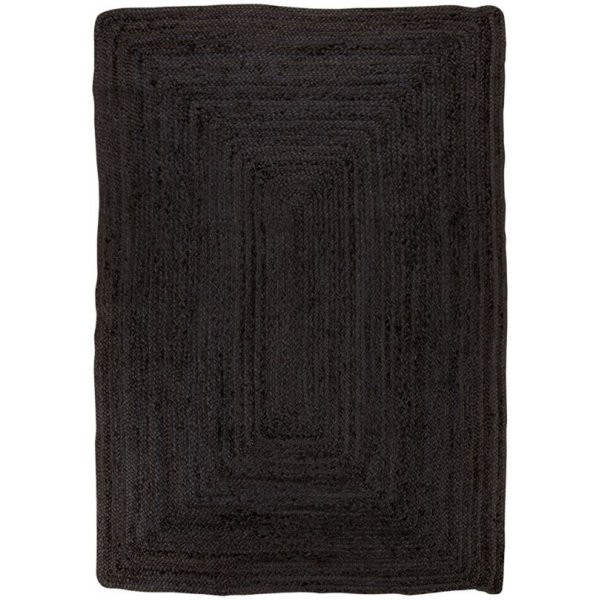 Bombay Matto - Tummanharmaa juutti - 135x65