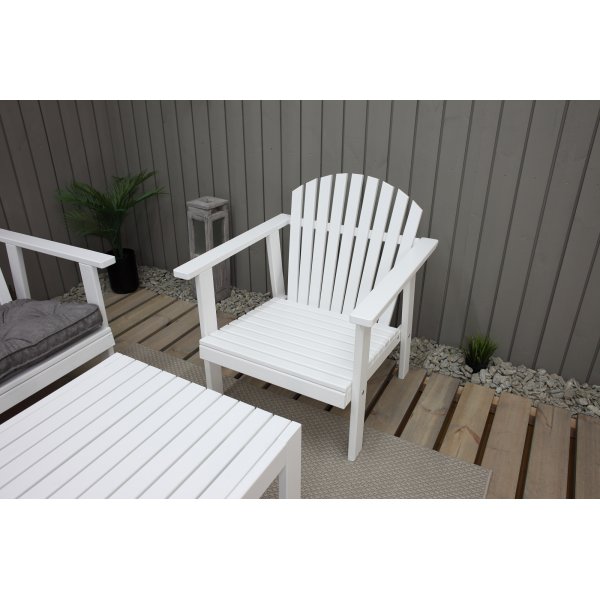 Kungshamn ulkokalusteryhmä - Valkoinen Kungshamn ulkokalusteryhmä - Valkoinen