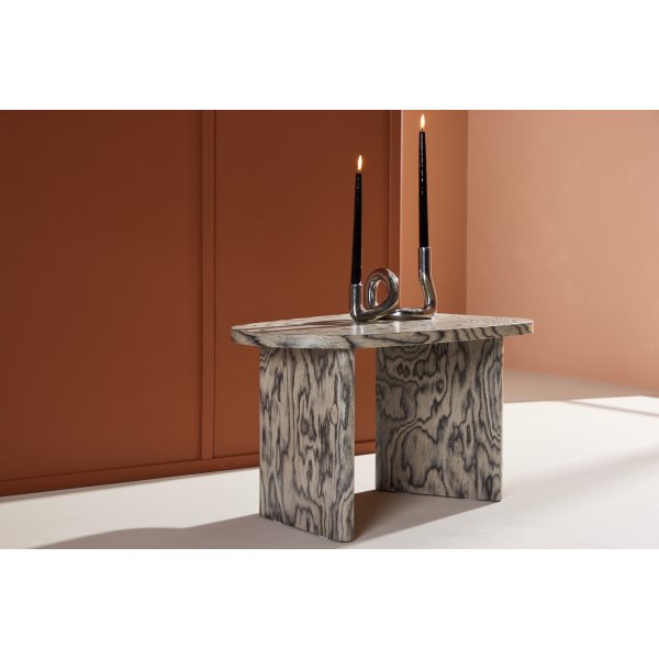 Gr�nvik sohvap�yt� 70 x 45 cm - Harmaa/musta