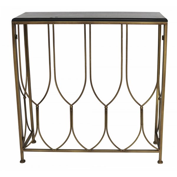 Venestad-konsolipyt - Puu/kultainen