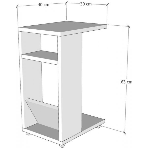 Filinta sivupyt - Travertiini
