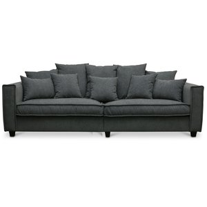 Neljän istuttava sohva Brandy Lounge XL - Tummanharmaa kangas