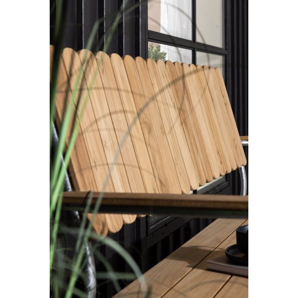 Mllan-puutarhasohva tiikki