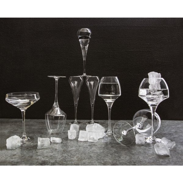 Chef & Sommelier 6-pack samppanjalasit avautuvat kristalli 6-pakkauksessa Chef & Sommelier 6-pack samppanjalasit avautuvat kristalli 6-pakkauksessa