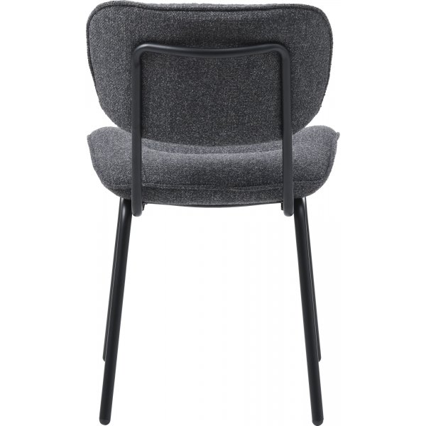 Bison ruokatuoli - tummanharmaa Bison ruokatuoli - tummanharmaa